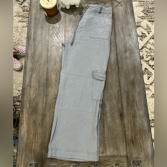 Sincerely Jules Wide Leg Cargo Pants NWOT - Picture 6 of 9